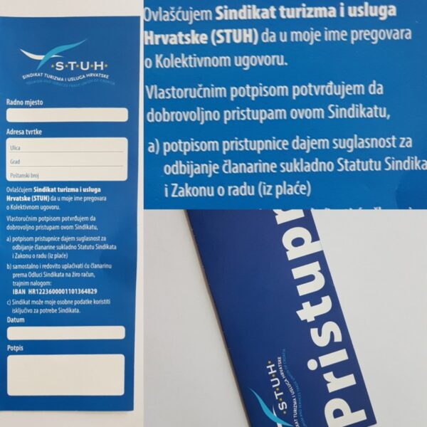 Potpisivanje izjave o ustezanju sindikalne članarine nepotrebno je!