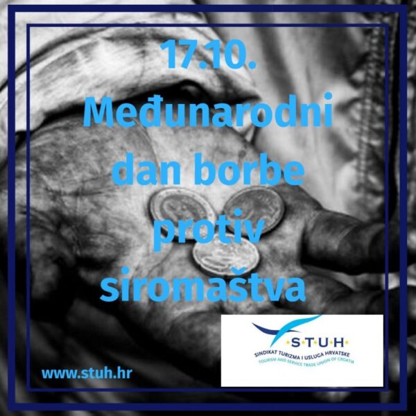 17. listopad – Svjetski dan borbe protiv siromaštva i socijalne isključenosti