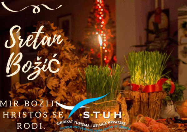 Svim članovima STUH-a pravoslavne vjeroispovijesti želimo Sretam Božić!