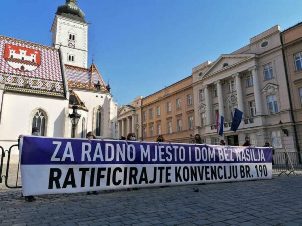 Za radno mjesto i dom bez nasilja – ratificirajte Konvenciju MOR-a br. 190!